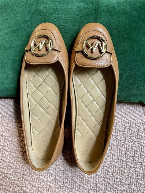 michael kors 8m|michael kors leather flats.